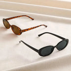 SandAway Sonnenbrillen-Set – Vintage Oval, 2er Pack