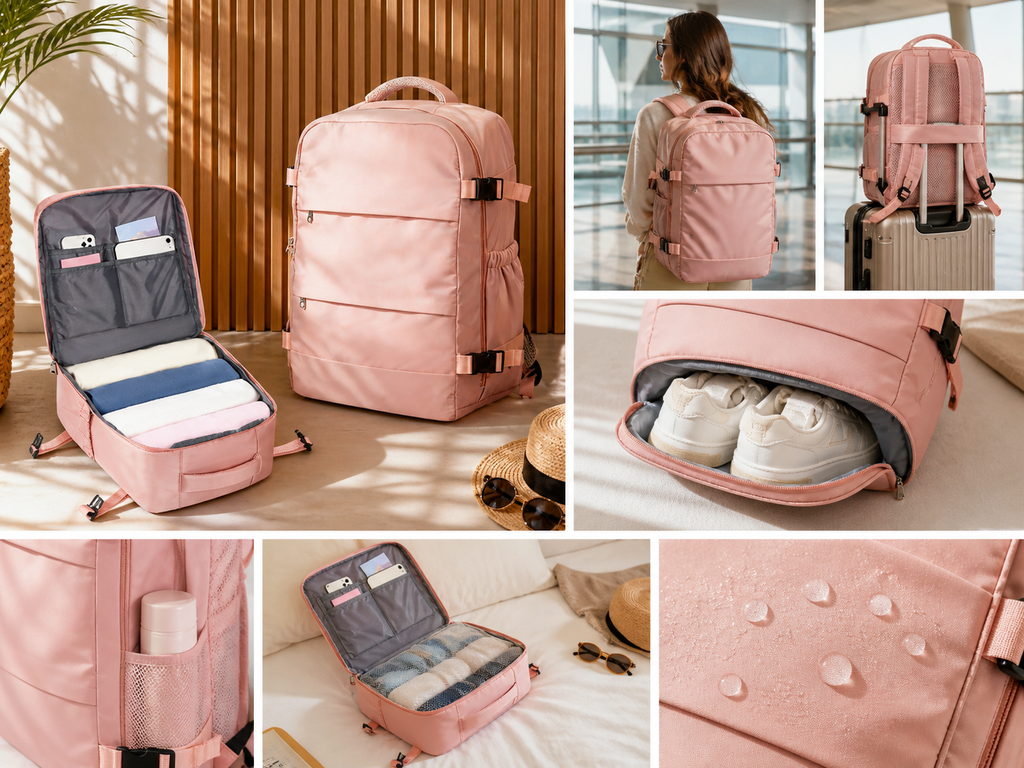 SandAway CabinFlex – Reiserucksack 40x30x20 als Handgepäck