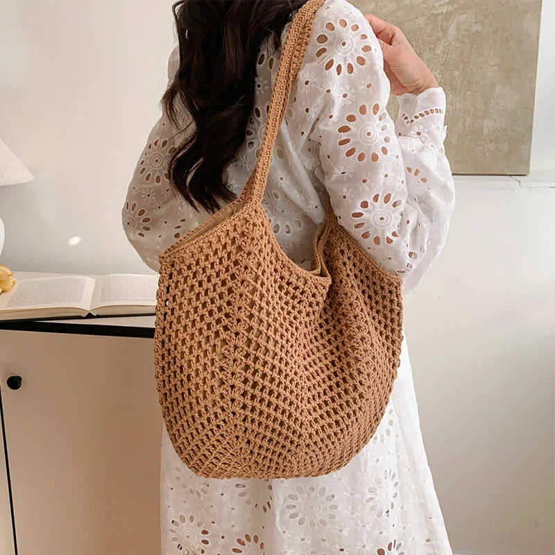 SandAway Strandtasche – Geflochten, leicht & stilvoll