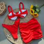 SandAway Floral Lace Micro Bikini Set – 3-teilig