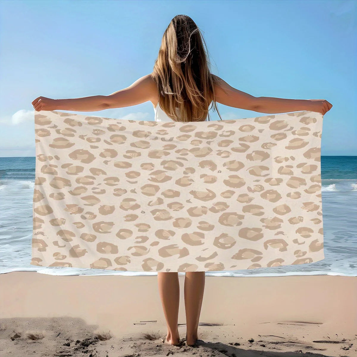SandAway Strandtuch Leo – Oversized, sandabweisend & schnelltrocknend