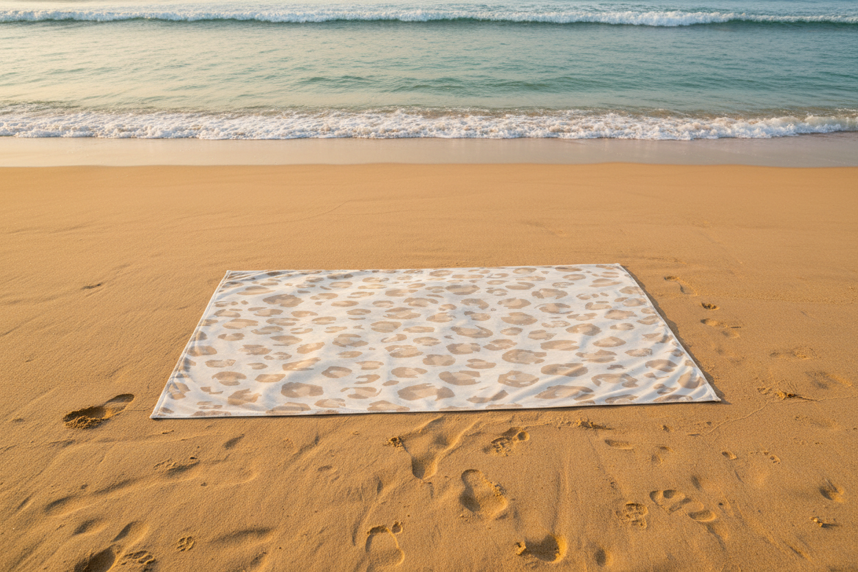 SandAway Strandtuch Leo – Oversized, sandabweisend & schnelltrocknend