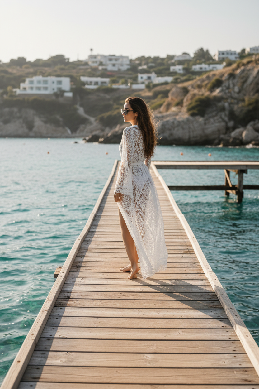 SandAway Strandkleid – Langes Cover-Up
